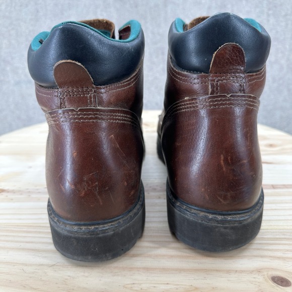 Carolina Soft Toe Sarge Lo 309 Mens 14 Brown Leather‎ Lace Up Utility Boots USA main image 14